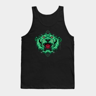 tiger space Tank Top